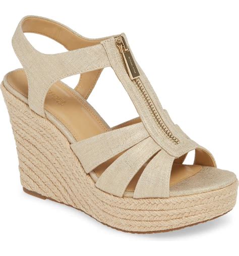 michael kors wedge trainer|michael kors berkley wedges.